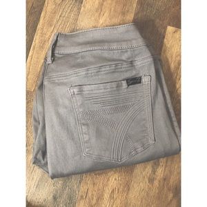 High Rise Skinny Grey with hint of lavender pant